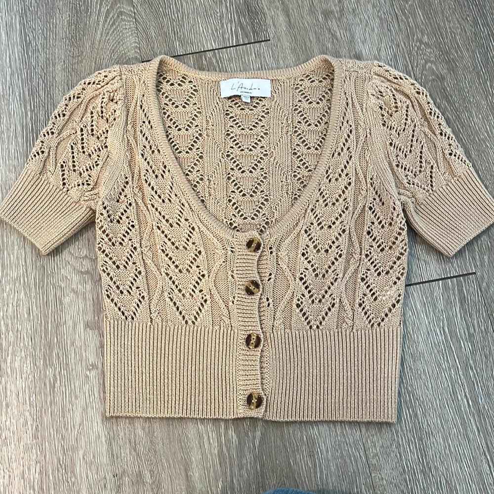 Tan Knit Sweater